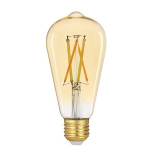 Ampoule led Edison E27 5,9w=60w 806lm ambre 2200 à 5500K cct/dim tout en 1 LEXMAN