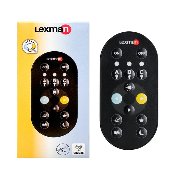 Telecommande radio frequence ampoules tout en 1 LEXMAN