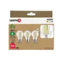 Ampoule led standard e27 3,8w=60w 806lm claire 4000k classe a lot de 3 LEXMAN