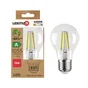 Ampoule led standard verre e27 5w=75w 1055lm claire 4000k classe a LEXMAN