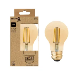 Ampoule led à filament E27, 470lm = 40W, LEXMAN