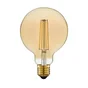 Ampoule led globe 95mm e27 4,2w=40w 470lm 2700k ambre LEXMAN