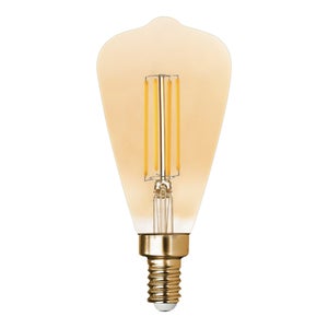 Ampoule led edison e14 4,2w=40w 470lm 2700k ambre LEXMAN