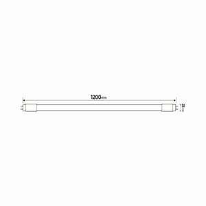Tube led T8 G13 120 cm 1800 lumens 16w=36w 3000k blanc chaud LEXMAN