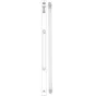 Tube led T8 G13 59cm 8w=18w 900 lumens 4000k blanc neutre
