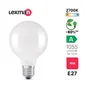 Ampoule led globe 95mm e27 4,9w=75w 1055lm depolie 2700k classe a lxm