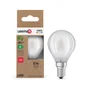 Ampoule led sphérique E14 3,8w=60w 806lm dépolie 4000k classe A LEXMAN