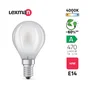 Ampoule led à filament E14, 470lm = 40W, LEXMAN