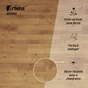 Sol stratifié intenso ARTENS DESIGN westport, Ep.10 mm, résistant à l'eau