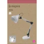 Lampe bureau ennis e27 h55 metal blanc inspire