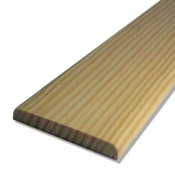 Champlat en pin 2 bords arrondi 240 x 20 x 6 mm