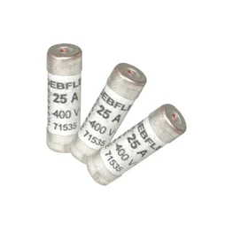 Lot De 3 Fusibles Céramique 25 A, 10.3 X 31.5 Mm