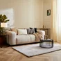Plaid Lena, taupe trench 5 l.130 x L.170 cm INSPIRE 