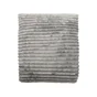 Plaid Lena, gris l.200 x L.220 cm INSPIRE