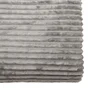 Plaid Lena, gris l.200 x L.220 cm INSPIRE