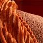 Plaid Lena, orange l.200 x L.220 cm INSPIRE