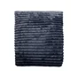 Plaid Lena, bleu l.130 x L.170 cm INSPIRE