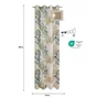 Rideau tamisant INSPIRE Alyha, 140 x 280 cm, kelp 2 vert