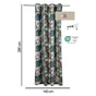 Rideau tamisant INSPIRE Navia, 140 x 280 cm, multicolor