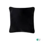 Coussin INSPIRE Swanny, 45 x 45 cm, noir