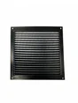 Grilles d'aeration aluminium vernis, L.17 x l.17 cm