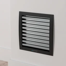 Grilles d'aeration aluminium vernis, L.17 x l.17 cm