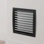 Grilles d'aeration aluminium vernis, L.17 x l.17 cm