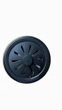 Grilles d'aeration aluminium vernis, L.8 x l.10 cm Diam.10 cm