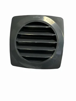 Grilles d'aeration abs verni, L.14.8 x l.14.8 cm Diam.12 cm