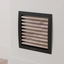 Grilles d'aeration aluminium vernis, L.17 x l.17 cm