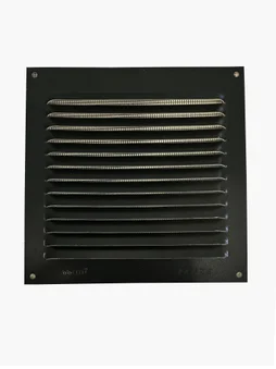 Grilles d'aeration aluminium vernis, L.15 x l.15 cm