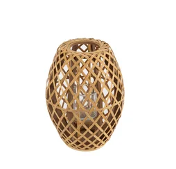 Lanterne bamboo natural d27h46