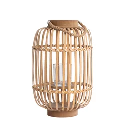 Lanterne bamboo natural d27h42
