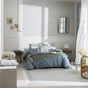 Lampe cartu e27 h16 rattan + abat jour lin naturel inspire