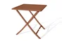Table à manger de jardin carré, DCB GARDEN Marius-tb70-terra, terracotta