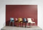 Fauteuil de jardin en polypropylène, FADO, taupe