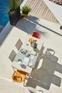 Fauteuil de jardin en polypropylène, FADO EZPELETA, rouge
