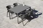 Fauteuil de jardin en polypropylène, FADO EZPELETA, gris/argent