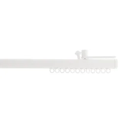 Kit de tringle à rideau Porte blanc 120 cm
