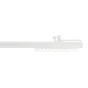 Kit de tringle à rideau Porte blanc 120 cm