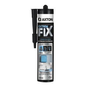 Colle fixation int/ext polymere axton extremfix transp cart 290ml