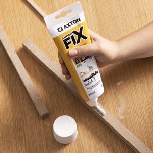 Colle fixation interieur acrylique axton superfix blanc tube 200ml