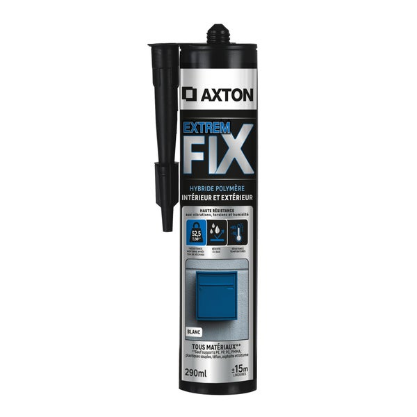 Colle de fixation MS polymere AXTON, 290ml, 464g