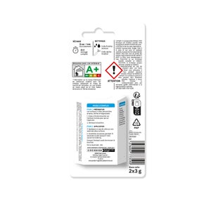 Colle de reparation axton rapid glue gel tube 3g x2