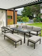 Salon de jardin en aluminium, DCB GARDEN Antalya