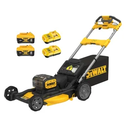 Tondeuse sur batterie DEWALT Dcmwsp156w2 18 V, 2 x 8 Ah, l.53 cm