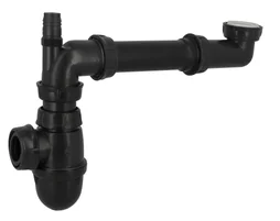 Siphon recyclé pour évier / lavabo, NICOLL diam.32 mm