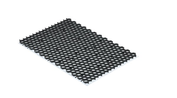 Dalle stabilisatrice 100% recyclé, gris, L.119 x l.80 cm