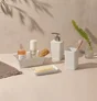 Lot de 4 accessoires à poser TATAY Bohol plastique blanc