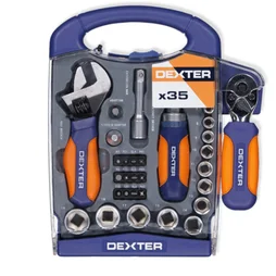 Set de vissage mixte ph1 / ph2 / ph3 / t15 / t20, L.28 mm DEXTER